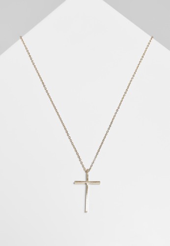 Big basic cross necklace - basic, one
