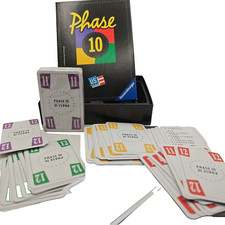 Phase 10 Kartenspiel Original Ravensburger Familienspiel 2011 US Bestseller