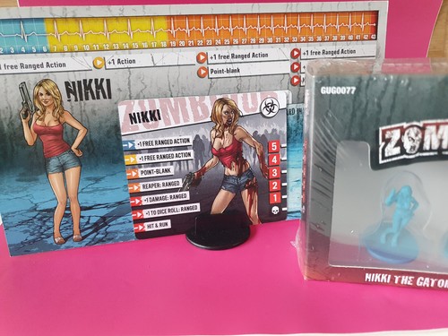Zombicide nikki the gator - nikki,