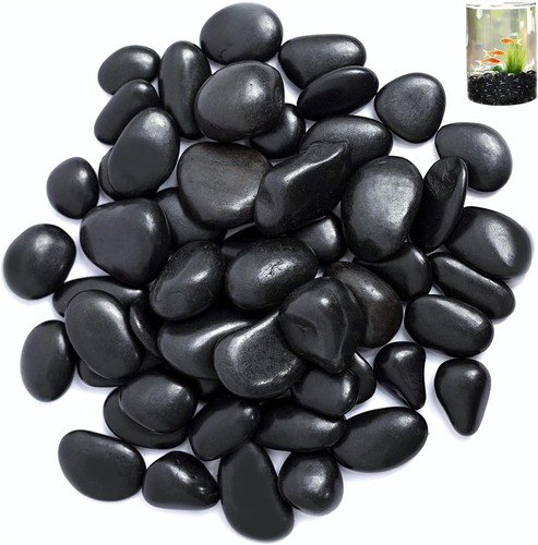 Kieselsteine schwarz 4cm 1kg - kieselsteine, 2-4cm