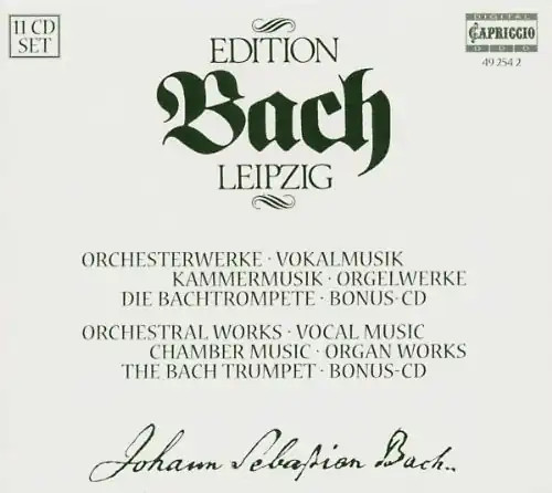 Various edition bach leipzig - edition,