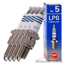 4x NGK ZÜNDKERZE LPG FÜR