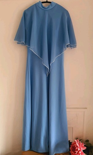 Vintage 1960 sky blue maxi - vintage, 1960’s