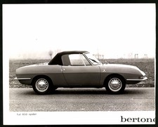 Fotografie Auto Fiat 850 Spider Bertone Cabrio-Roadster, Werkfoto 
