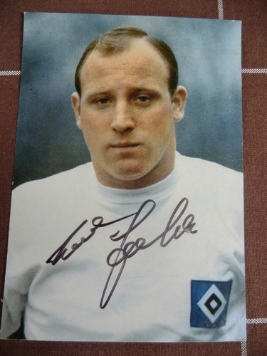 Uwe seeler aral fussballkarte - uwe, aral-