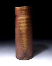 große Bizen Ikebana Vase aus