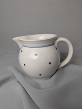 Sehr alter Milchkrug weiß mit