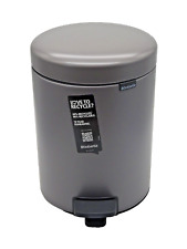 brabantia NewIcon Treteimer Mülleimer Abfalltonne Platinum - 5 Ltr. + Müllbeutel