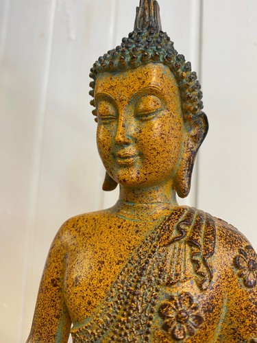 Deko figur skulptur - figur, lächender