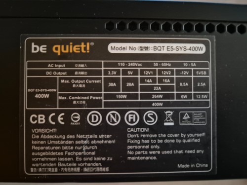 Quiet straight power - be,