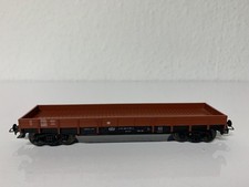 A 2 ) Fleischmann Niederbordwagen HO 4-achsig - 388 6 567-3 -DB - guter Zustand