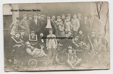 Z3056 AK / Foto  Berlin Neukölln E. Hoffmann Möbeltransport Motorrad Krad Umzüge