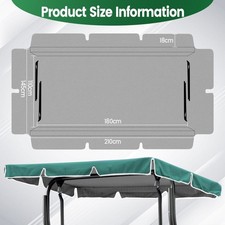 210x145 cm Sonnendach