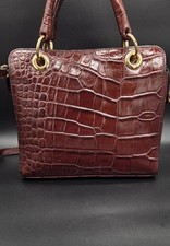 Vintage Leder Handtasche