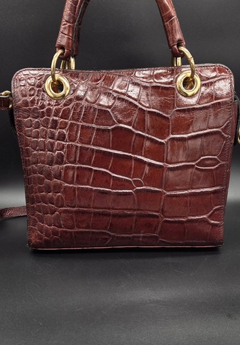 Vintage leder handtasche - vintage,