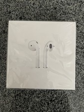 Original  Apple AirPods Bluetooth In-Ear-Kopfhörer, Weiß, 2. Generation