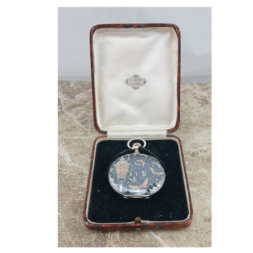 Silber gold niello - &,