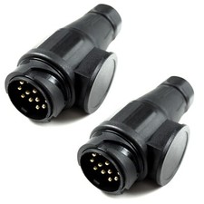 2x Anhängerstecker 13 polig