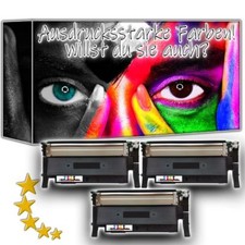 3x Toner Cartridge BLACK