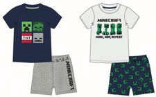 Minecraft Schlafanzug Pyjama