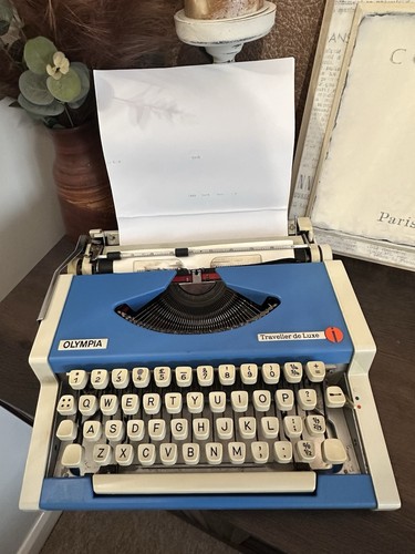 Vintage 70er blau - , olympia