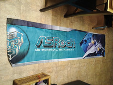 AS ROCK Werbe Banner Groß