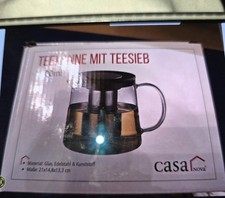 Glas tea pot Teekanne 1500 ml
