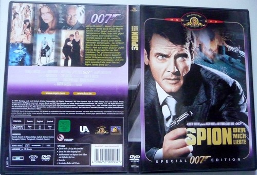 Dvd james bond - bond, spion