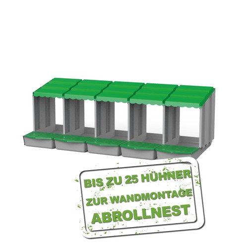 Legenest abrollnest hühner - legenest,