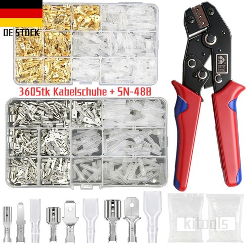360 tlg flachstecker - 360-tlg,