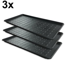 3 Stk Schuhmatte Schuhablage Unterlage Untersetzer 76 x 38 cm Abtropfschale Napf