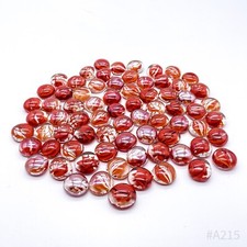 Flat glass marbles - 73,