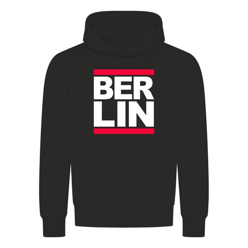 Run berlin kapuzenpullover - run,