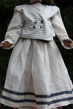 Antikes Puppenkleid 3 Teile