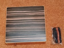 Tragbares Reise-Cajon/Handtrommel Ebenholz verstellbarer Schultergurt unbenutzt