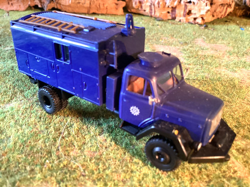 Preiser thw gerätewagen gkw - gerätewagen,