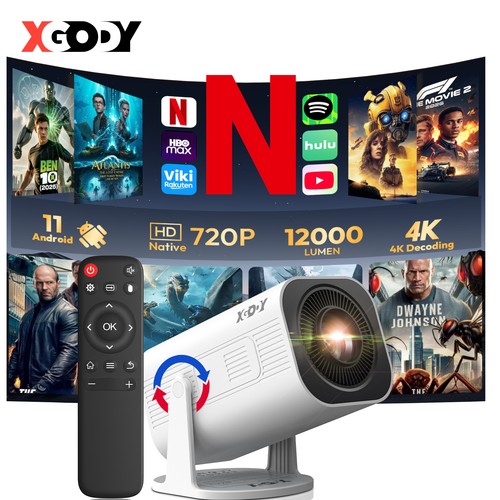 Xgody beamer smart mini - beamer, 5g