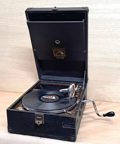 Koffergrammophon die stimme - „die,