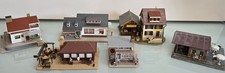 Spur H0 Großes Konvolut 6x Häuser und Gewerbebauten aus Anlagenrückbau 