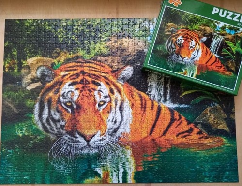 Puzzle tiger 1000 teile - tiger,