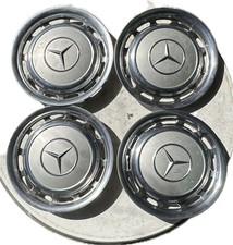 Mercedes R107 450 SLC Radkappen Original 14" Chrom 1975