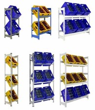 Getränkekistenregal Kastenständer Kastenregal 6 Größen 2-9 Kisten, 100 kg/Ebene 
