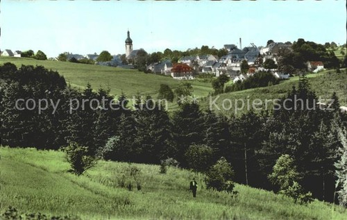 Schwarzenbach wald ortsansicht - schwarzenbach,
