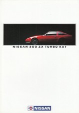 NISSAN 300 ZX 300ZX TURBO COUPE 2+2 Youngtimer Prospekt Brochure 1987 B16