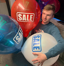 10x "SALE" Balloons 10x Belbal