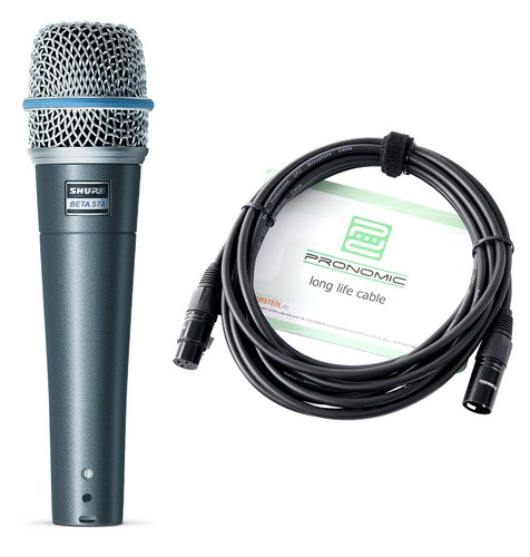 Shure beta 57a - beta, drums