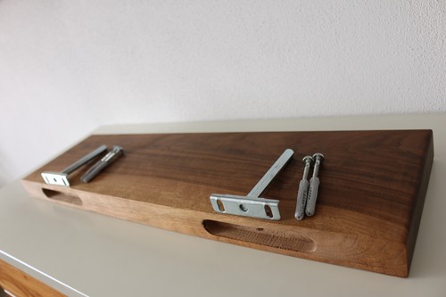 Wandboard nussbaum massiv holz - nussbaum,
