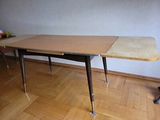 Couchtisch antik, 50er60er Jahre höhenverstellbar ausziehbar