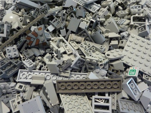 Lego kilo grau graue - 1, kg