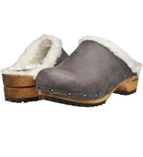 Sanita Wood Hese Damen Clogs |